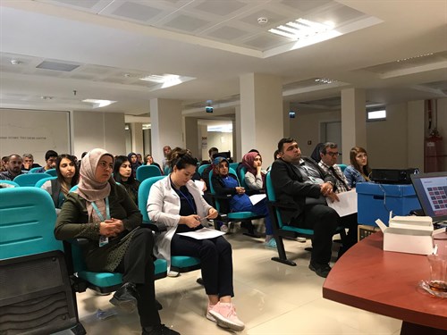 Ermenek Devlet Hastanesi çalışanlarına Afet Bilinci ve KBRN Eğitimi verildi.